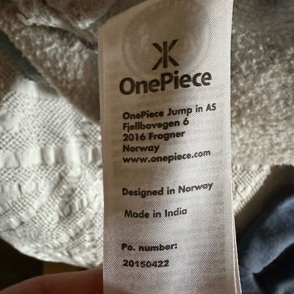 OnePiece Original Unisex Navy Melange Jumpsuit - Large - Picture 14 of 14